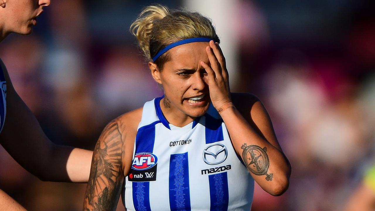 Moana Hope won’t be part of the AFLW in 2020. Picture: Daniel Carson