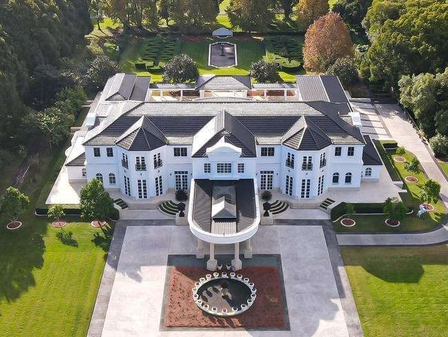 Billionaire developer Riyu Li is hoping for a case of second time lucky as he takes the 10-bedroom Gold Coast mansion Bellagio La Villa to auction for the second time in 18 months. Picture: Supplied.