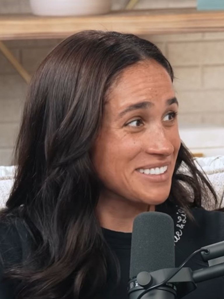 Meghan Markle appears on the Jamie Kern Lima podcast show.