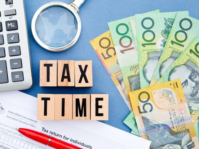 Tax time australian tax office form horizontal