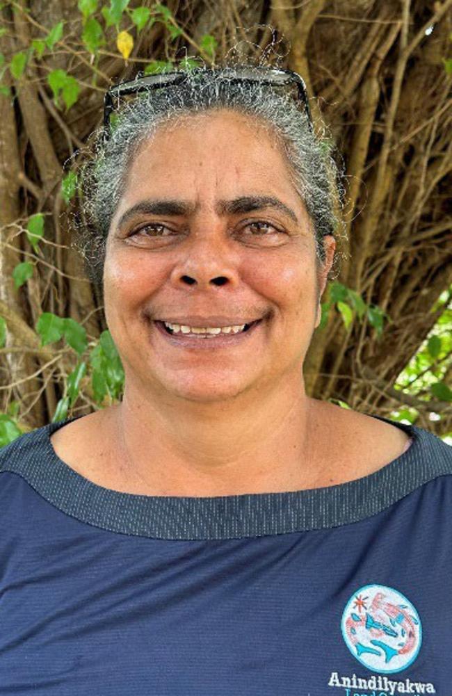 Cherelle Wurrawilya, chair Anindilyakwa Land Council May 2024