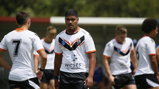 The Macarthur Wests Tigers extended their perfect start to the season. Picture: Warren Gannon Photography