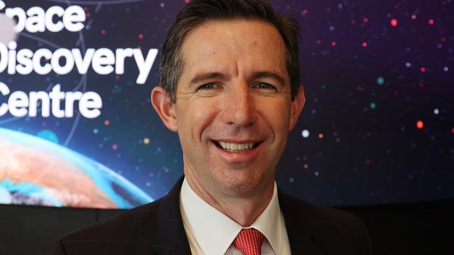 Finance Minister Simon Birmingham. Picture: NCA NewsWire / David Mariuz