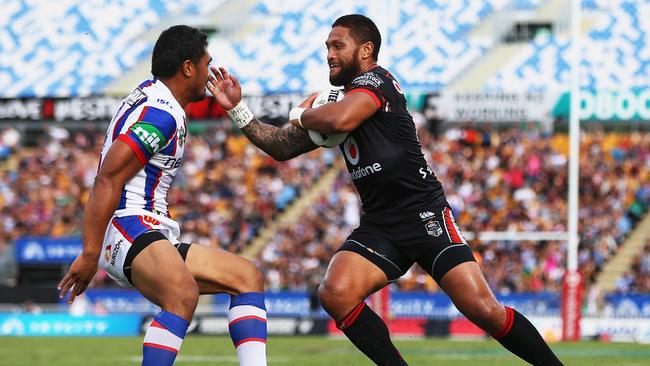 Manu Vatuvei had his best game in several seasons.