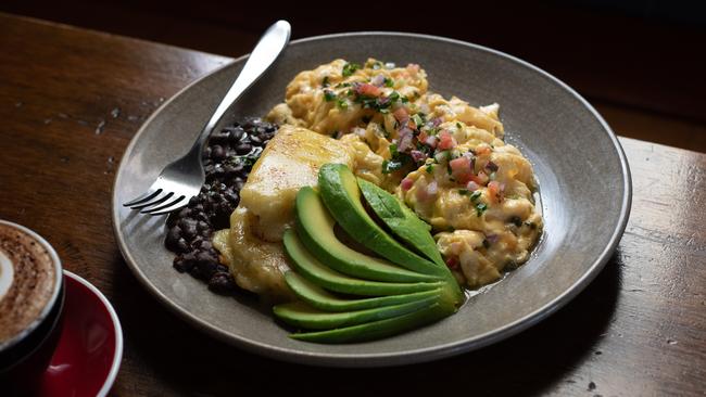 The Colombian breakfast. Picture: David Kelly