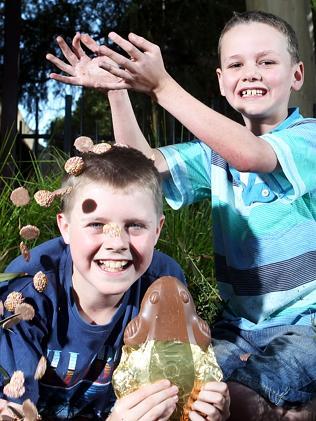 A giant chocolate frog from Haigh’s. 