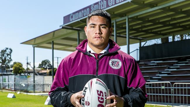 Marsden State High School’s Taelon Te Whiu Hopa - Picture: Richard Walker