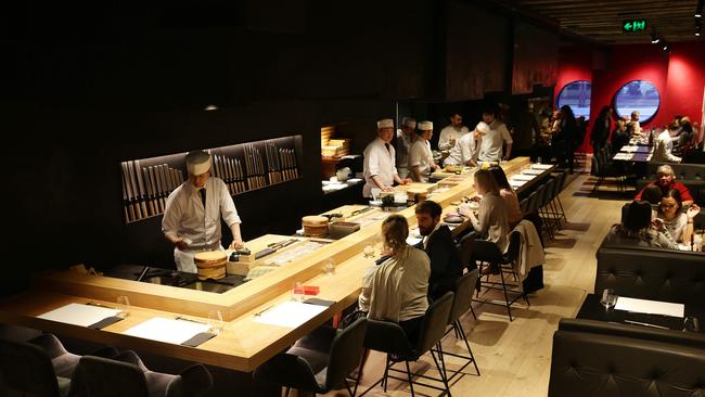 <s1>The ground floor dining room at Kisume. Picture:</s1>                        <s1> ANDREW <span id="U624026775359xnH" style="line-height:6pt;">TAUBER</span></s1>