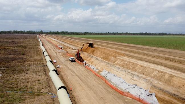 The Haughton Pipeline mega-project. Picture: Supplied