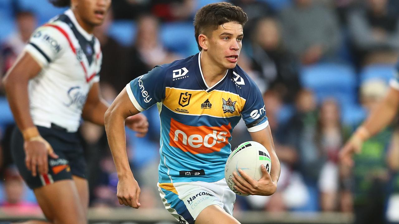 Jayden Campbell will stay at the Titans until the end of 2024. Picture: Chris Hyde/Getty Images