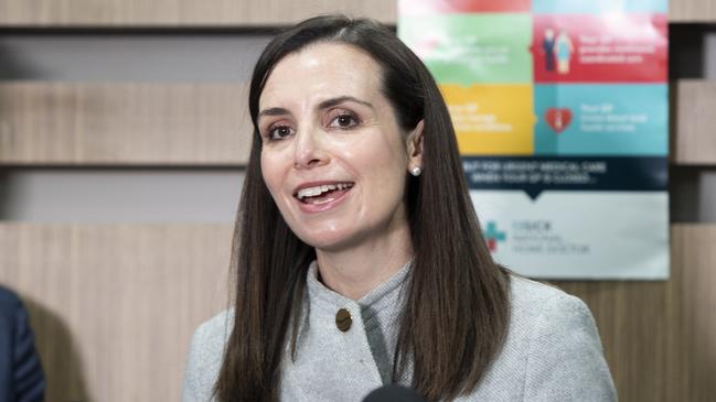 Finance Minister Courtney Houssos will take on Ms Car’s portfolios. Picture: Monique Harmer