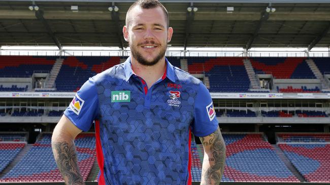 David Klemmer has signed a five-year deal with the Knights. (AAP Image/Darren Pateman)