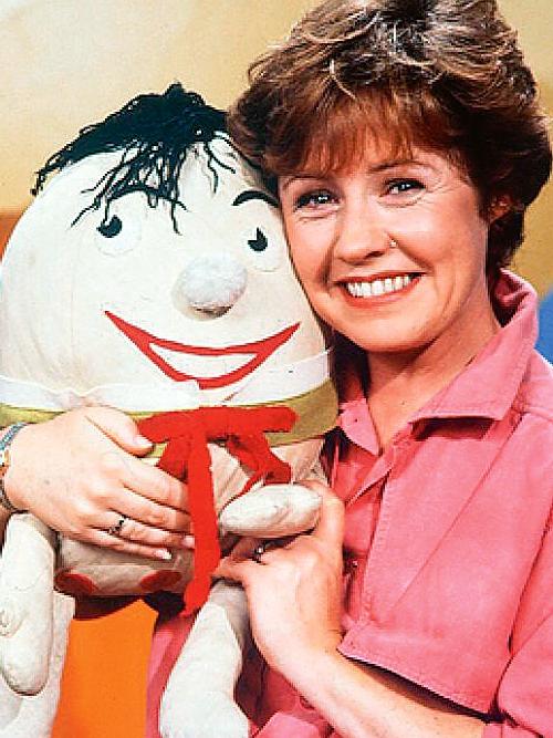 As a presenter on Play School in 1991. (Picture: Supplied)