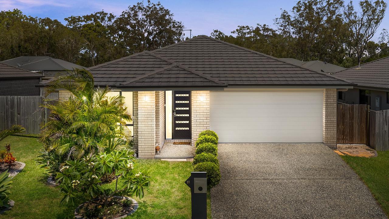 The house at 11 Wild Horse Rd, Caboolture, is for sale.
