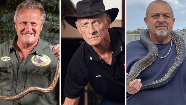 South Australian snake catchers tell their wild stories. Pictures: The Advertiser / Supplied