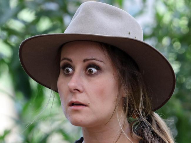 Jackie Gillies - I'm A Celebrity Get Me Out Of Here - Episode 1 Season 4. Picture: Channel 10