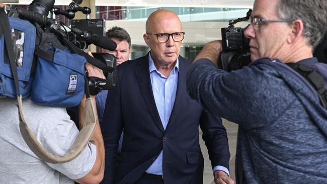 Former Liberal leader Peter Dutton in Canberra after the election defeat. Picture: Martin Ollman/NewsWire
