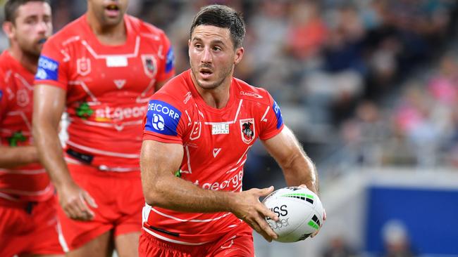 Ben Hunt would be open to returning to Brisbane after his Dragons’ contract ends in 2023. Picture: Evan Morgan