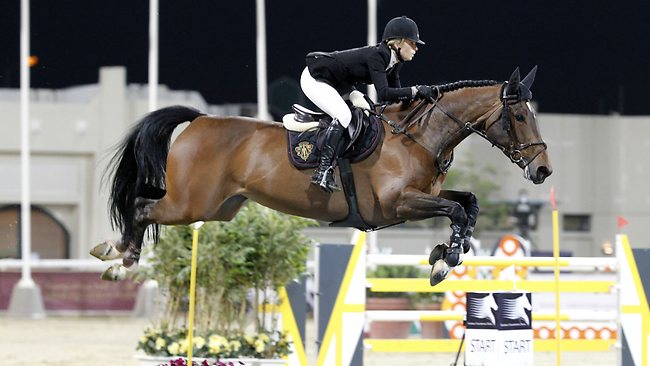 Aussie showjumper Edwina Tops-Alexander is jumping for joy | Daily ...