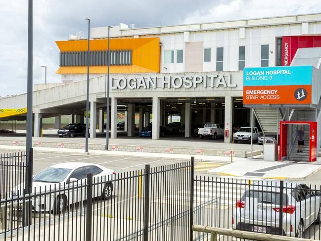 Logan Hospital, which has been at the centre of controversy this year over its overcrowded emergency department. Picture: Richard Walker, AAP