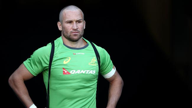 The man behind the law... Matt Giteau was the reason behind the 60-Test benchmark for overseas players being picked. Picture: Gregg Porteous