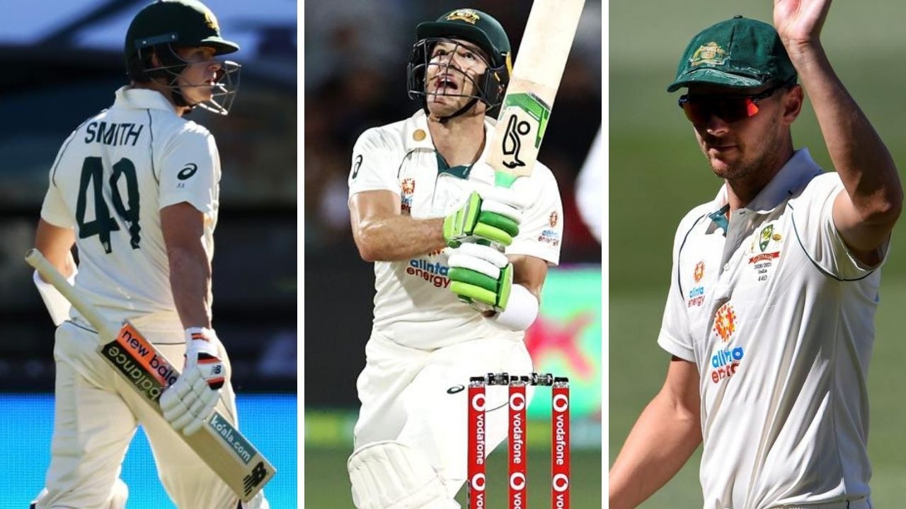 Steve Smith, Joe Burns, Josh Hazlewood