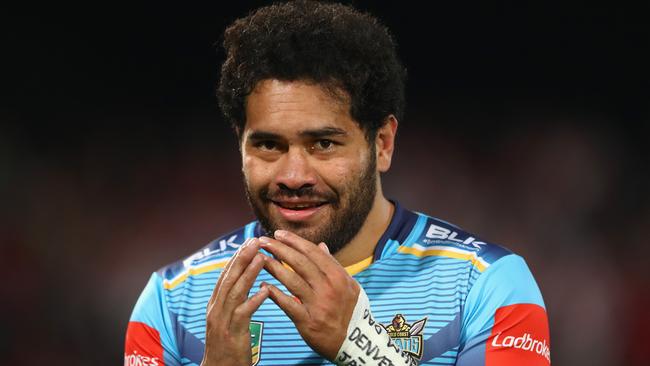 Konrad Hurrell had his best game for the Titans.