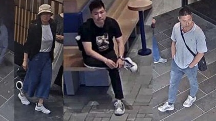 Whitehorse Crime Investigation Unit detectives are appealing for public assistance to help identify a group of people who are allegedly scamming victims out of cash and valuables in Box Hill by claiming to be exorcists. Picture: Supplied.