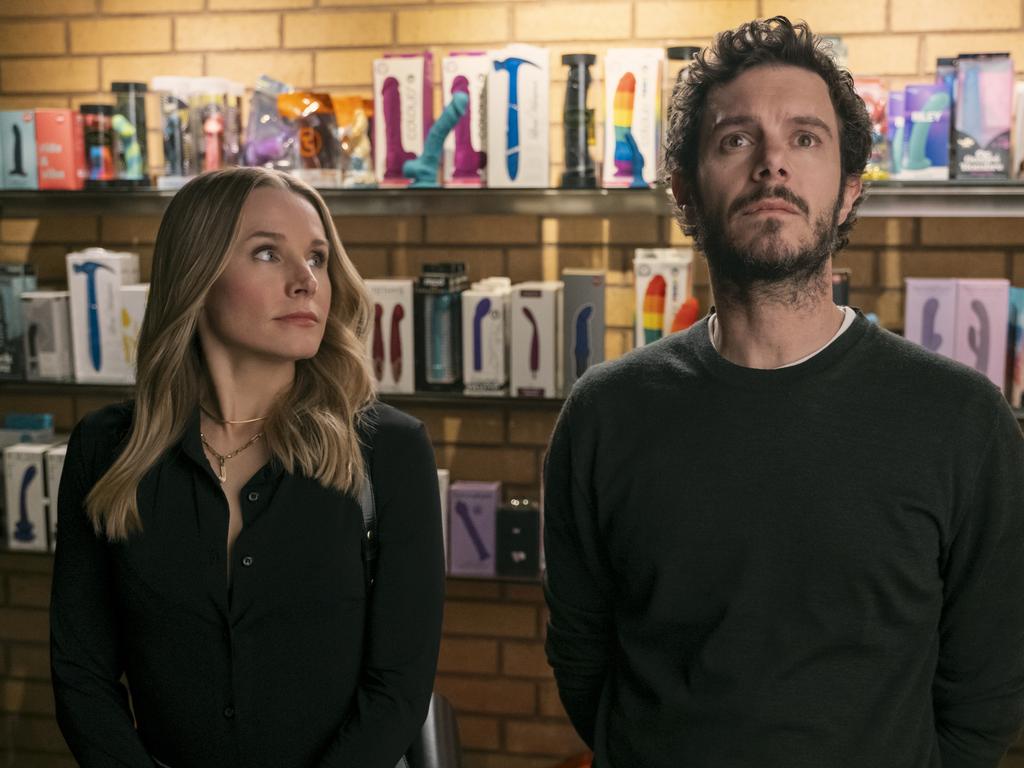 Kristen Bell and Adam Brody play love interests. Picture: Adam Rose/Netflix