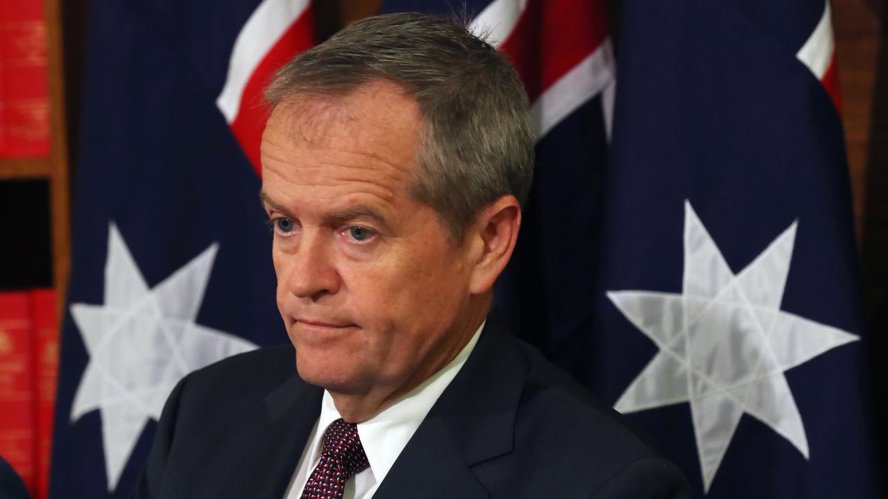 Labor leader Bill Shorten announced a change in policy and a plan to work with the government to end discrimination. Picture: AAP