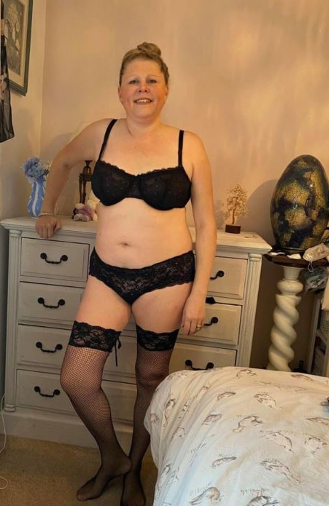 Meanwhile, another mum ditched her teaching career to focus on her OnlyFans account, saying her teenage sons are OK with it. Picture: Triangle News