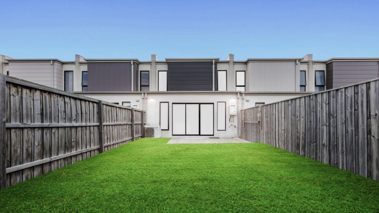 Landscaped backyard adds to Werribee home’s family-friendly appeal.