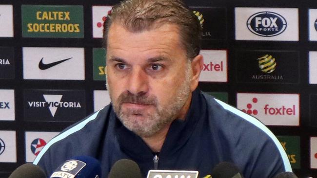 Socceroos coach Ange Postecoglou. Picture: AAP