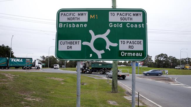 Traffic at Exit 41, Yatala . Photo: Jerad Williams