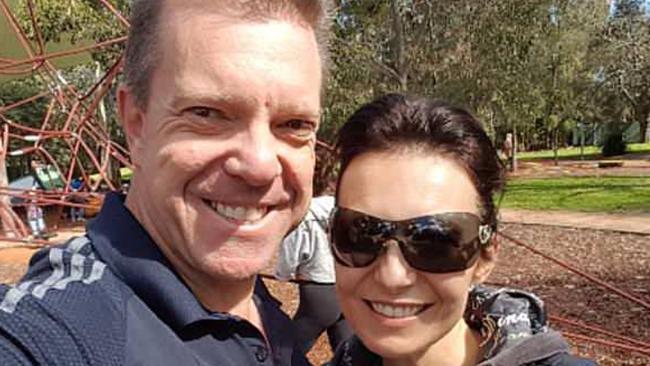 John Bigatton pictured with his wife Madeline, who disappeared in 2018 in a suspected suicide.