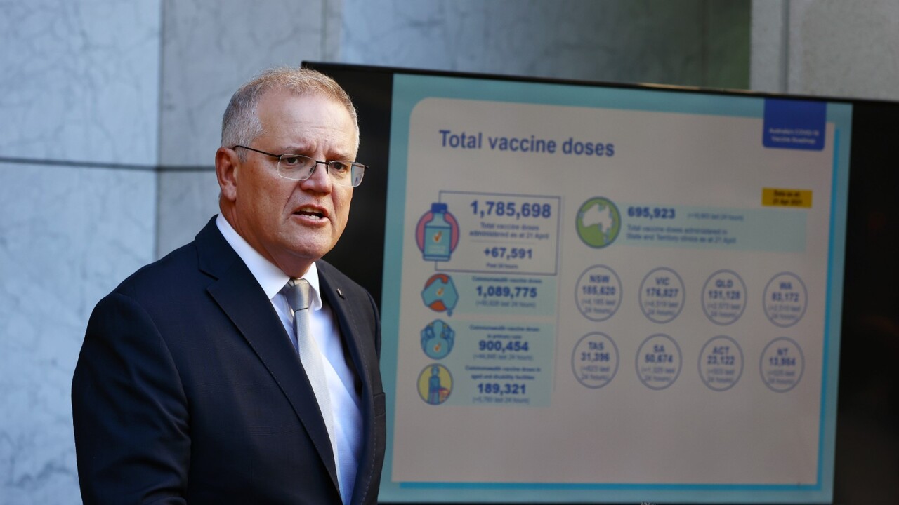 PM Scott Morrison 'breaks out' and declares COVID-19 war 'will be over by Christmas'