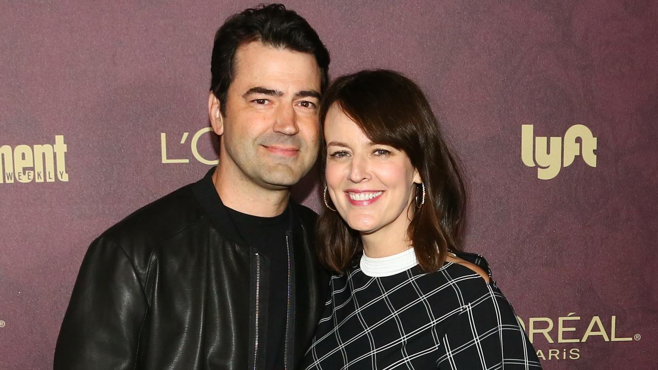 Ron Livingston and Rosemarie DeWitt have been married since 2009. Picture: Gabriel Olsen/Getty Images