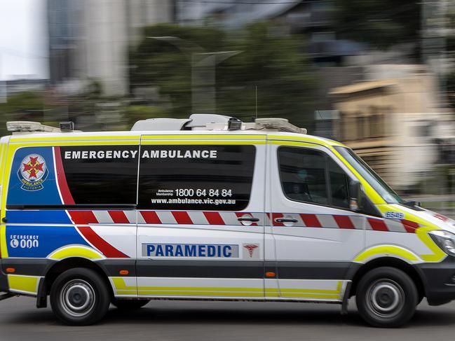 ICU patients from Angliss Hospital will be taken by ambulance to Box Hill during the temporary closure. Picture: David Geraghty