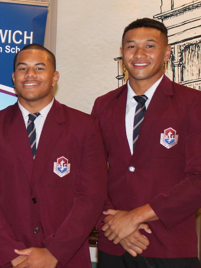 Thomas Luhrman (Roosters), Josiah Pahulu (GC Titans) and Kulikefu Finefeuiaki (NQ Cowboys).