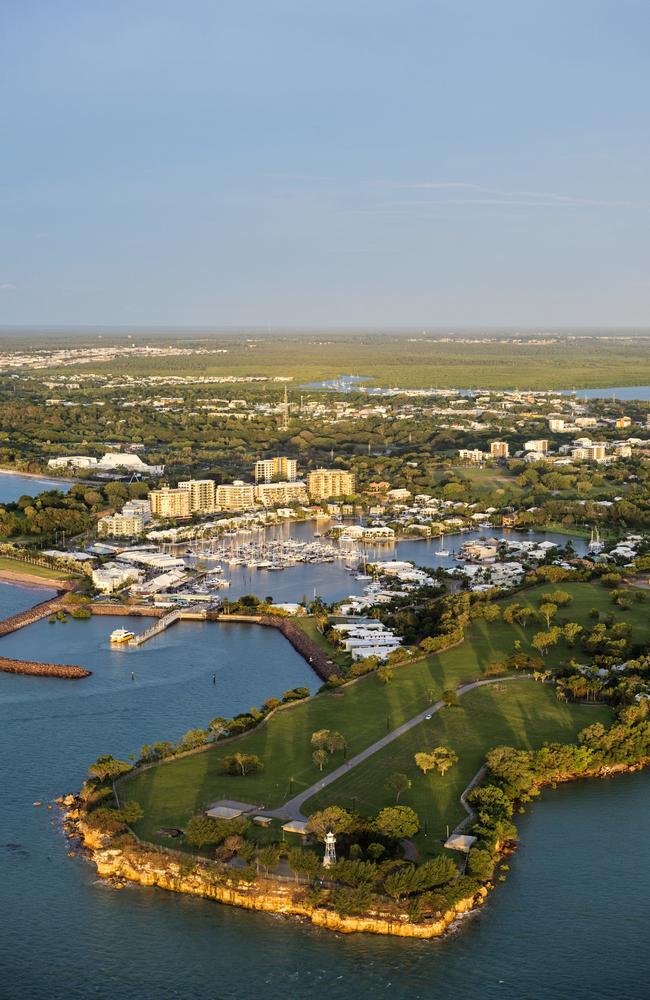 Darwin’s Cullen Bay is popular with visitors. Photo - Tourism NT/Shaana McNaught