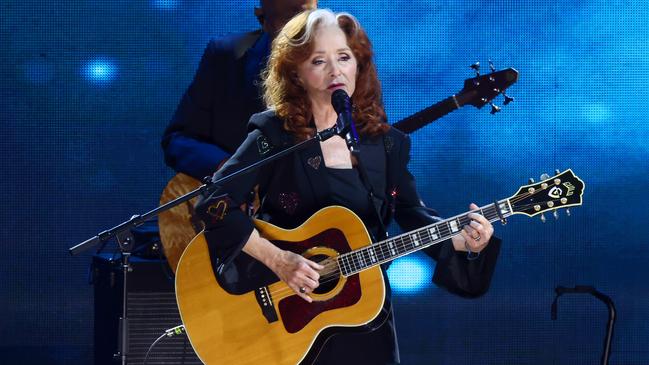 Bonnie Raitt performing at Billboard Women in Music on March 2, 2022 in Inglewood, California. Picture: Emma McIntyre/Getty Images for Billboard