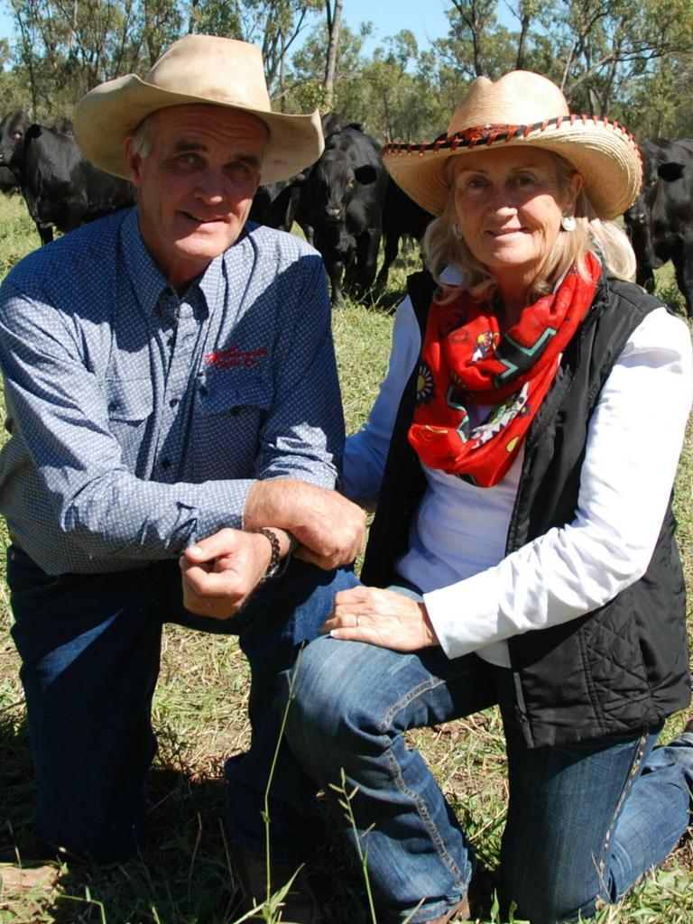 Richard and his wife Dyan Hughes manage properties on the Burdekin, near Moranbah and at Clermont. Photo: Queensland Country Life