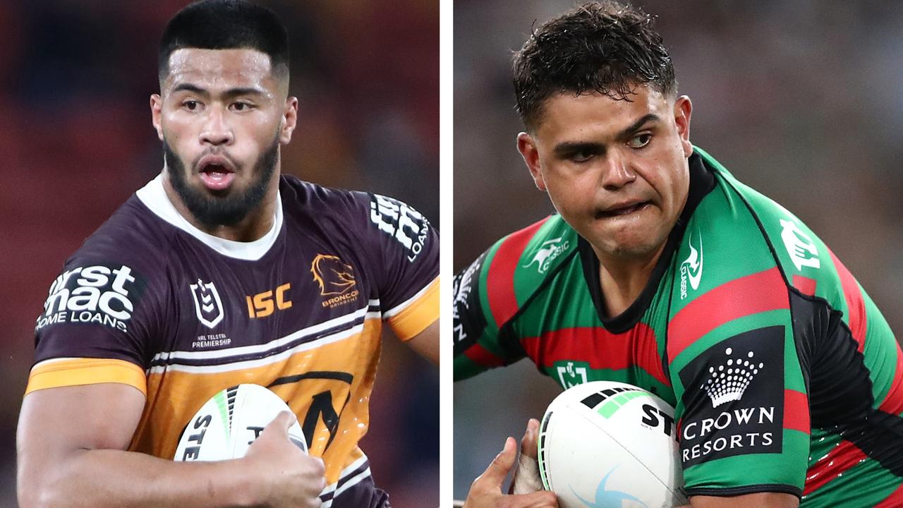 Payne Haas's Broncos and Latrell Mitchell's Rabbitohs would be in different conferences under a new proposal.