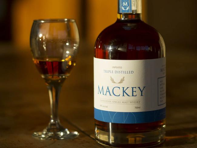 Mackey Irish-style whisky. Picture BRAD HARRIS