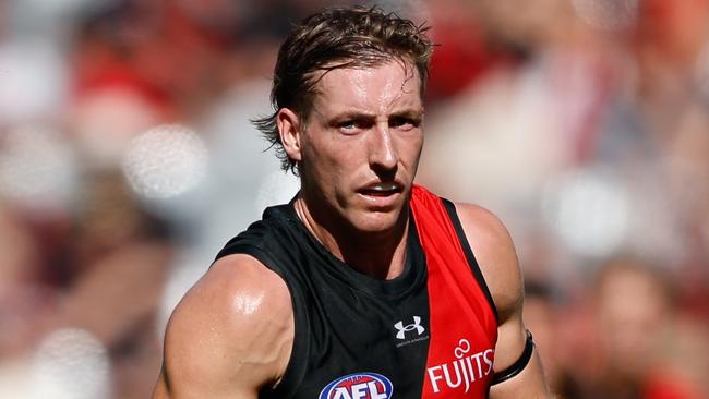 Will Setterfield has been restricted by knee swelling following a knock during the Swans game and is in significant doubt for Saturday’s clash with St Kilda. Picture: Dylan Burns / Getty Images