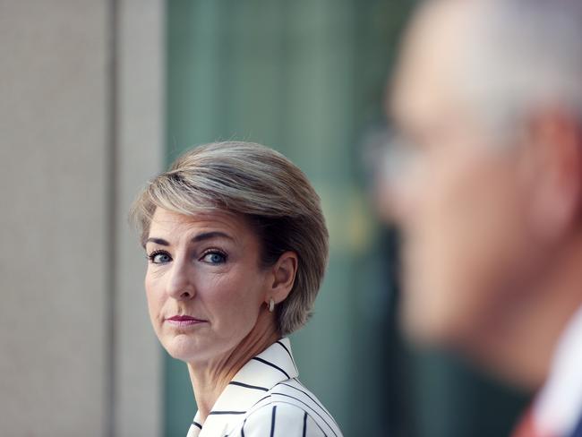 Michaelia Cash says the alarming rate of sexual harassment is ‘unacceptable’. Picture: NCA NewsWire/Gary Ramage