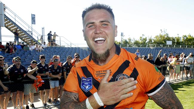 Heart of gold: Tigers centre Brendon Hearne. Picture: John Appleyard