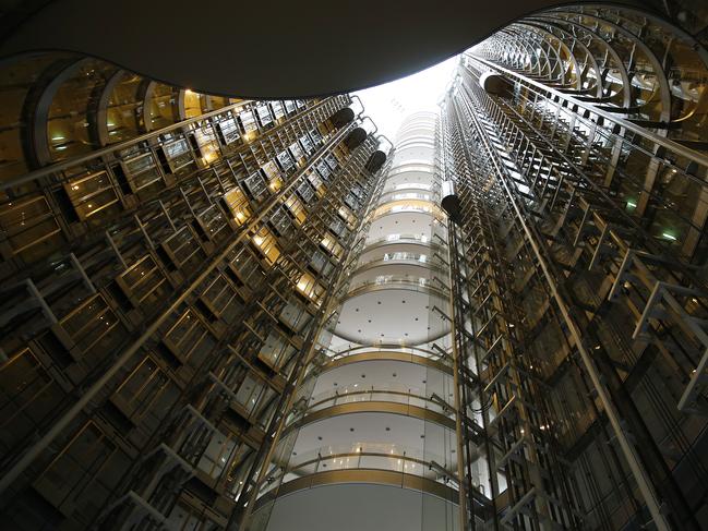 1 Bligh street office building. Tony Abbott elect meets with Ian Watt, Secretary of Prime Minister and Cabinet at Mr Abbott's 1 Bligh St officers in Sydney City (level 21). Picture: Bradley Hunter