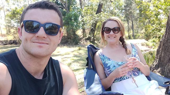 Townsville couple Simon Walker and Sherei Anderson were found dead at Kearneys Falls at Goldsborough after going hiking. Picture: Facebook