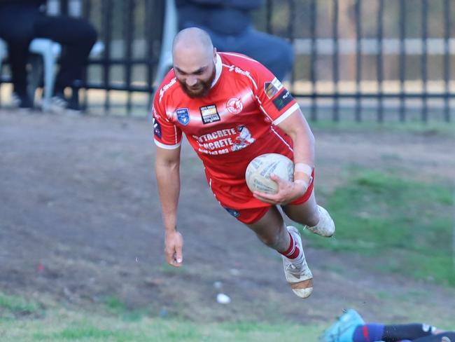 Blake Clayton is primed to relaunch his Macarthur RL career at Collies. Picture: Steve Montgomery